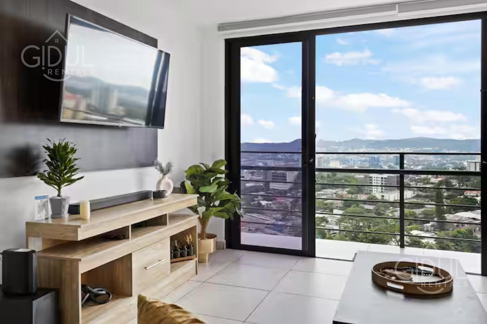 Apartamento Modern With Stunning And Mountain Views